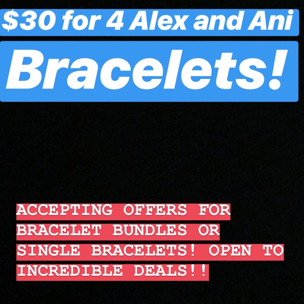 BLACK FRIDAY SALE Alex and Ani bundle deal!!!